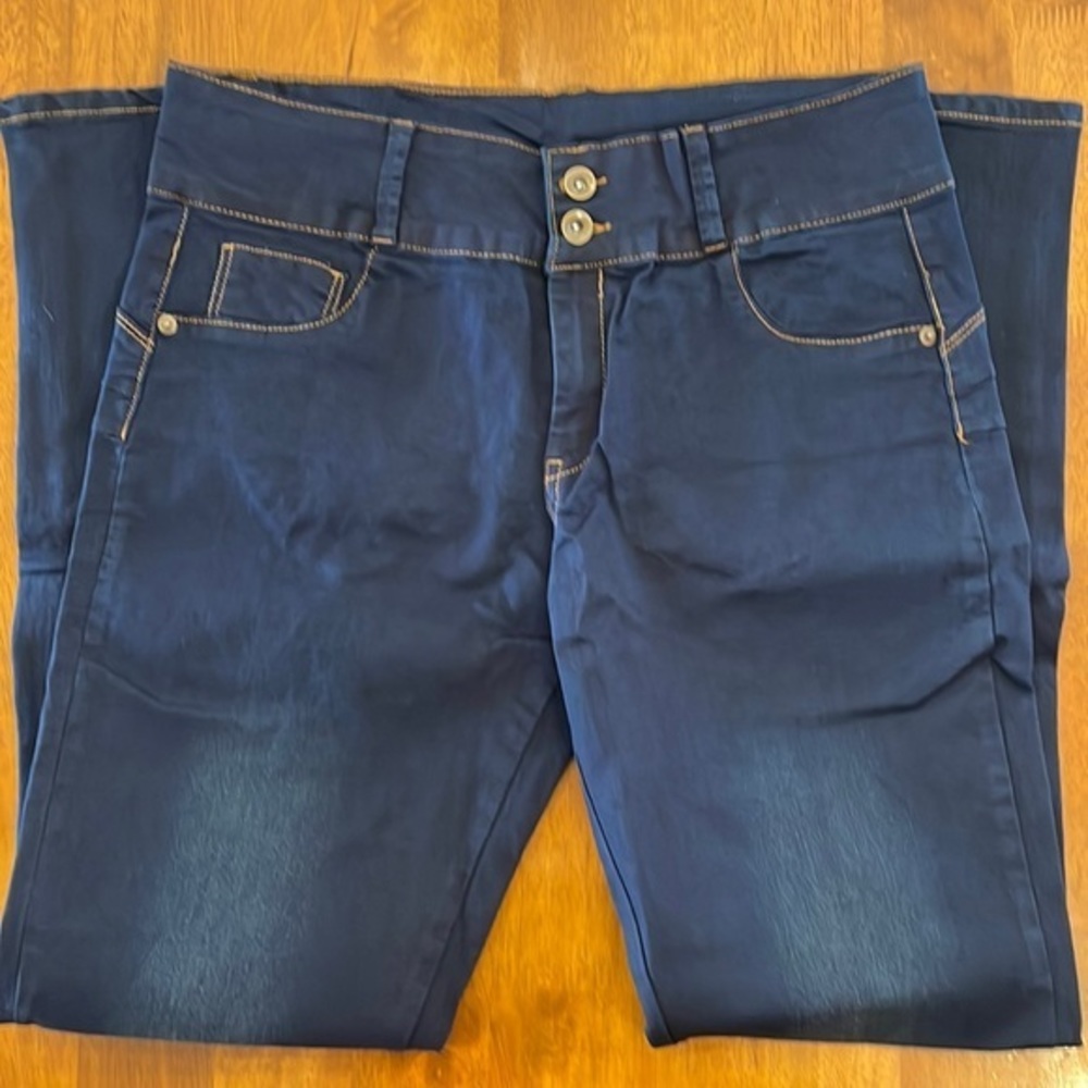NWOT dark blue jeggings - Picture 2 of 3